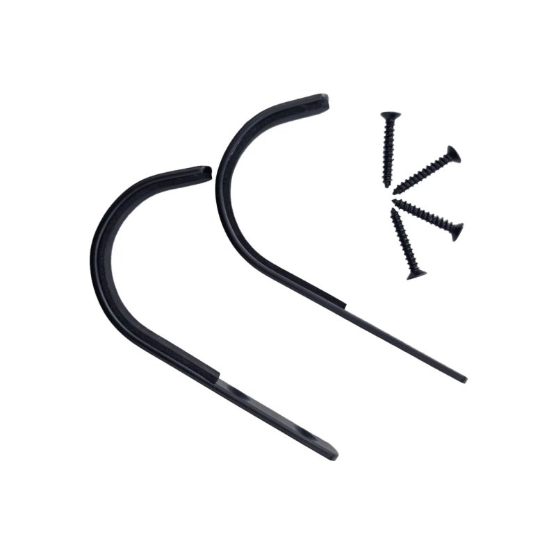 Waffenhalter für die Wand - Edelstahl, gepolstert und in verschiedenen Farben